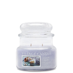Village Candle - Lavender Vanilla - Small Glass Dome