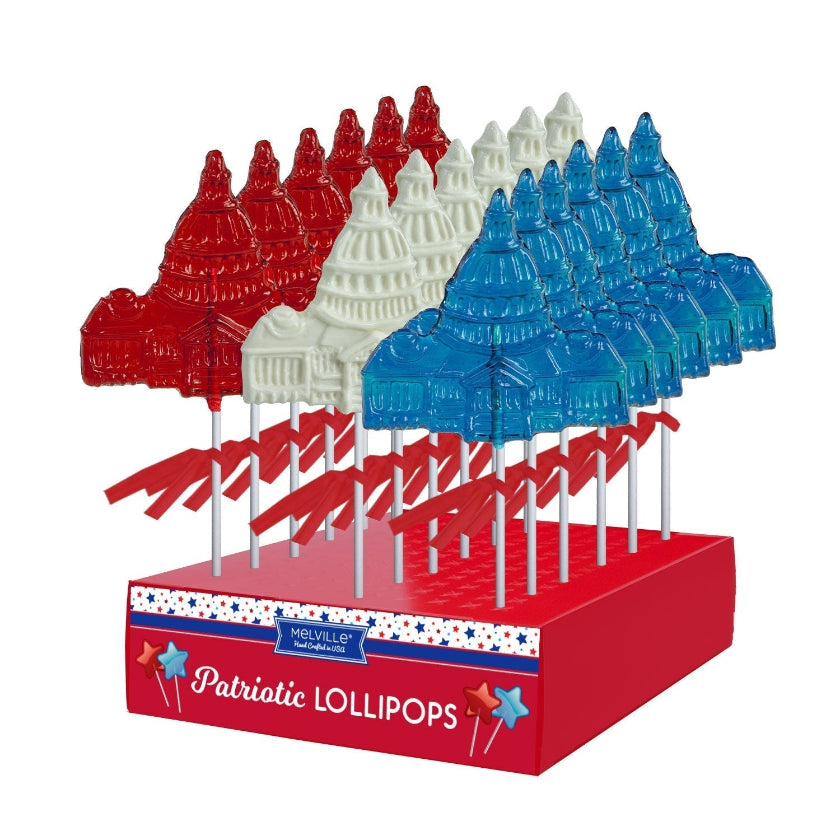 Melville - Lollipops - US Capital Building - Assorted - Display