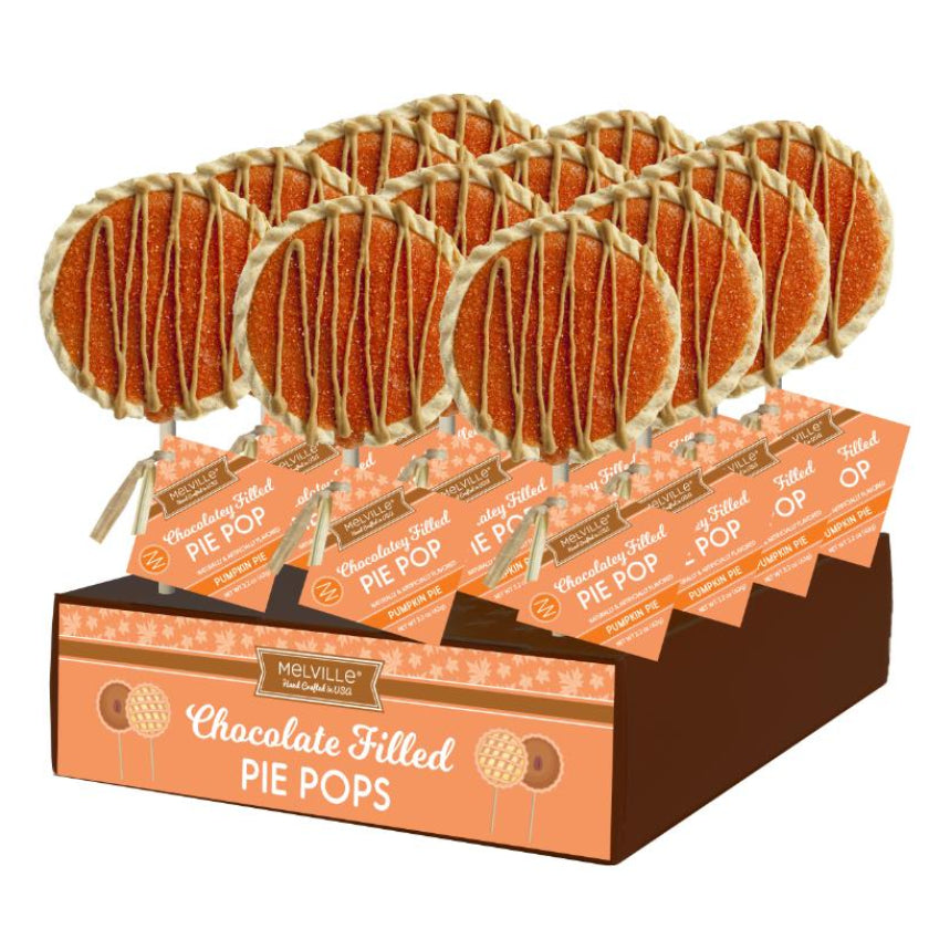 Melville - Pie Pops - Salted Caramel Pumpkin - Display