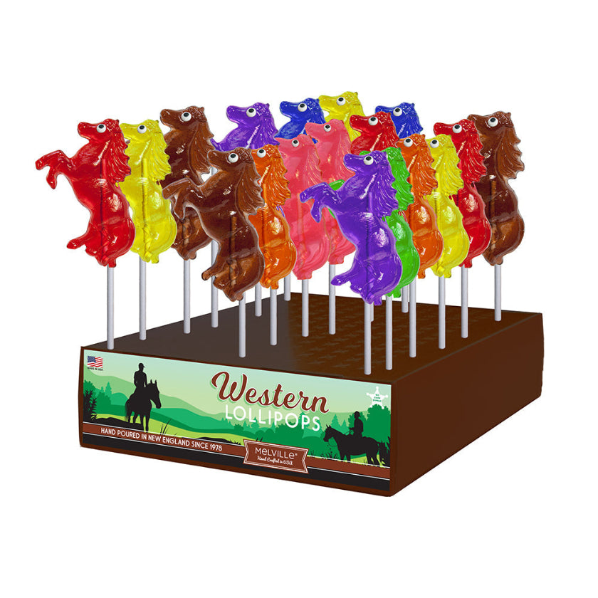 Melville - Lollipops - Jumping Horse - Assorted - Display