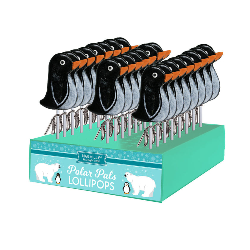 Melville - Lollipops - Frosted Penguin - Display