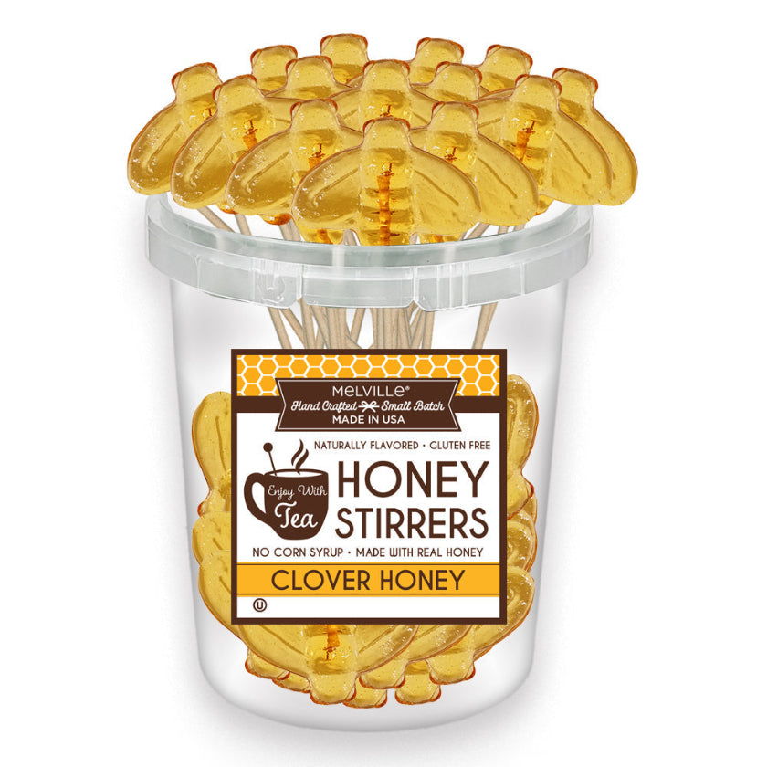 Melville - Lollipops - Honey Bee Clover Honey - Bucket