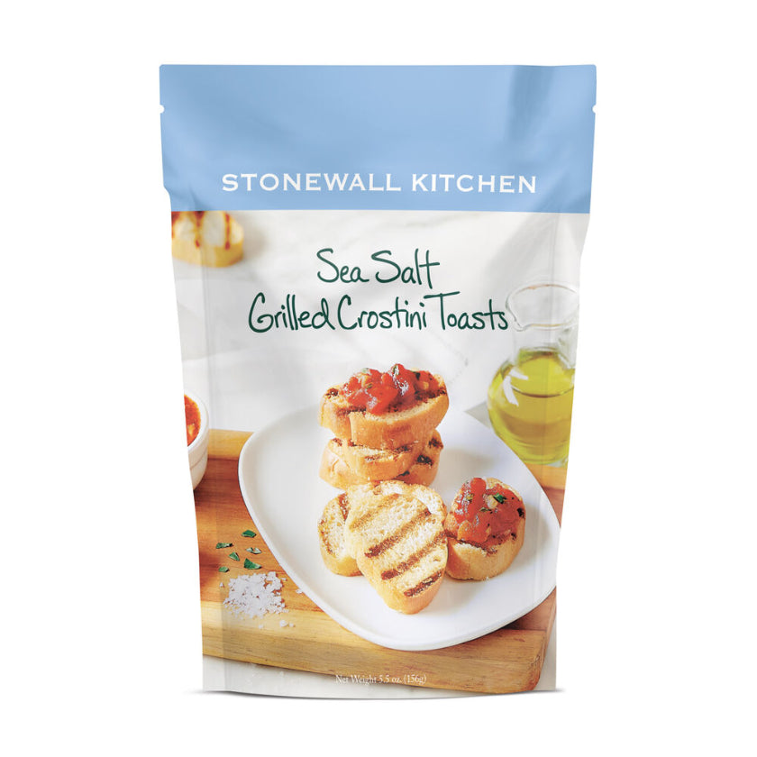 Stonewall Kitchen - Sea Salt Grilled Crostini Toasts (NEW PACKAGING)
