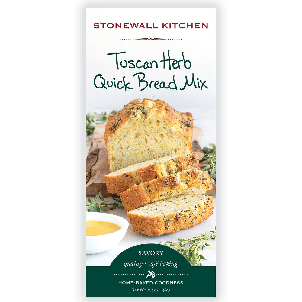 Stonewall Kitchen - Tuscan Herb Olive Oil Quick Bread Mix