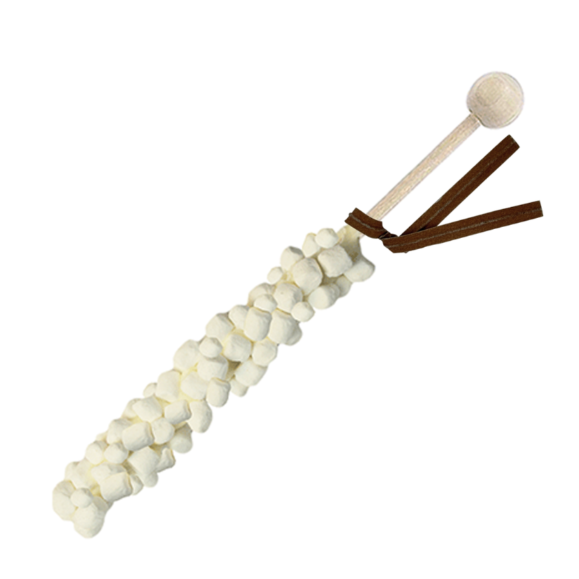 Melville - Drink Stirrers - Mini Marshmallow Stirrers - White Chocolatey-Dipped - Bulk