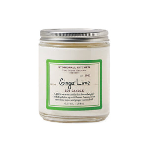 Stonewall Kitchen - Ginger Lime Soy Candle