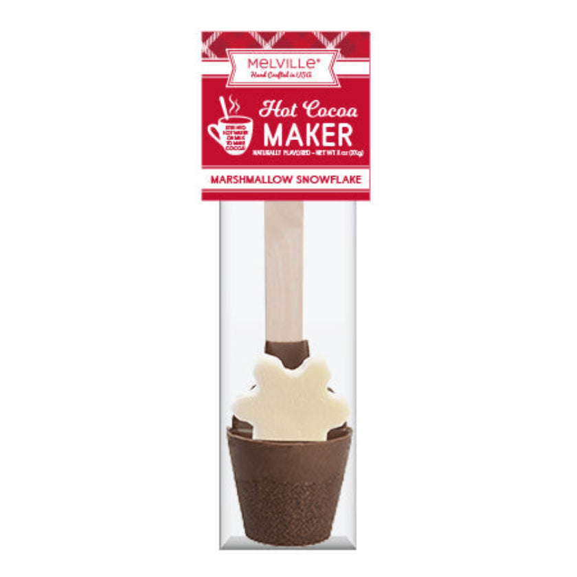 Melville - Cocoa Toppers - Snowflake Marshmallow - Bulk