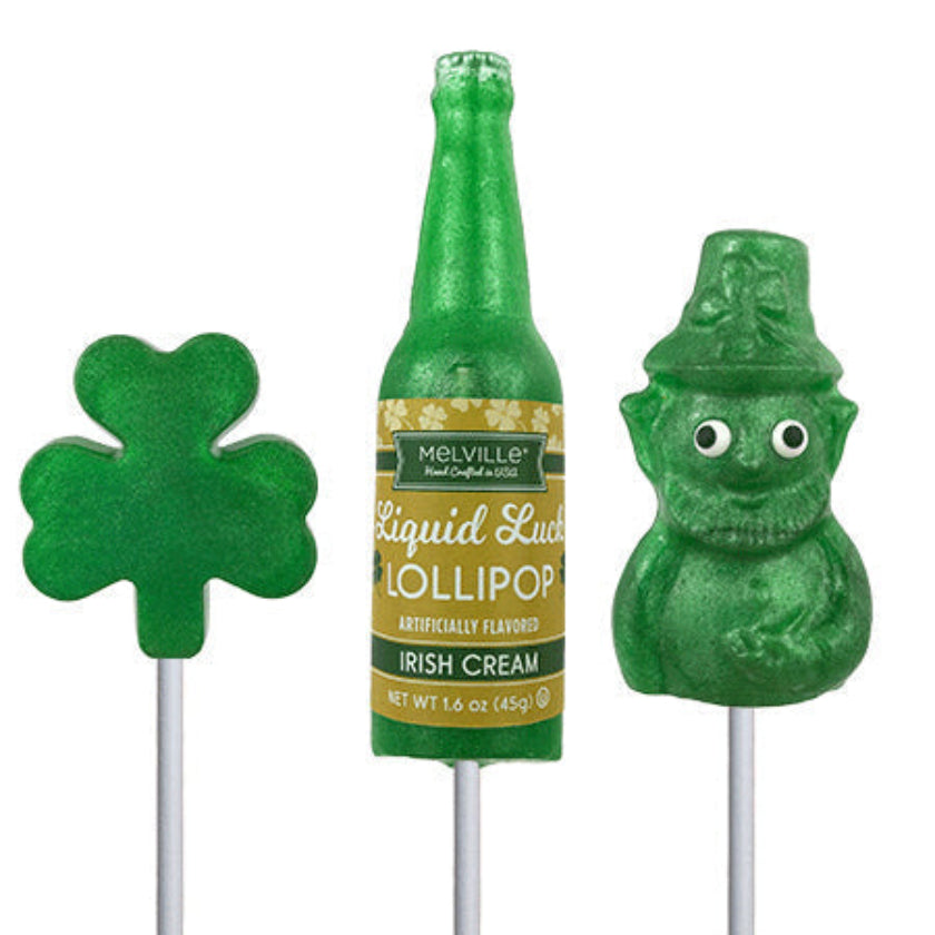 Melville - Lollipops - St. Patrick's Day - Assorted - Bulk