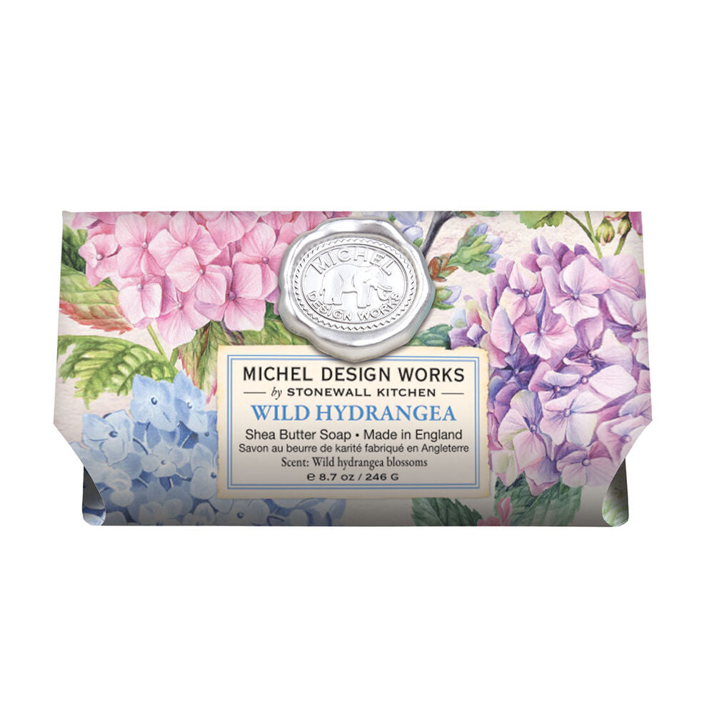 Michel Design Works - Wild Hydrangea Large Bath Soap Bar
