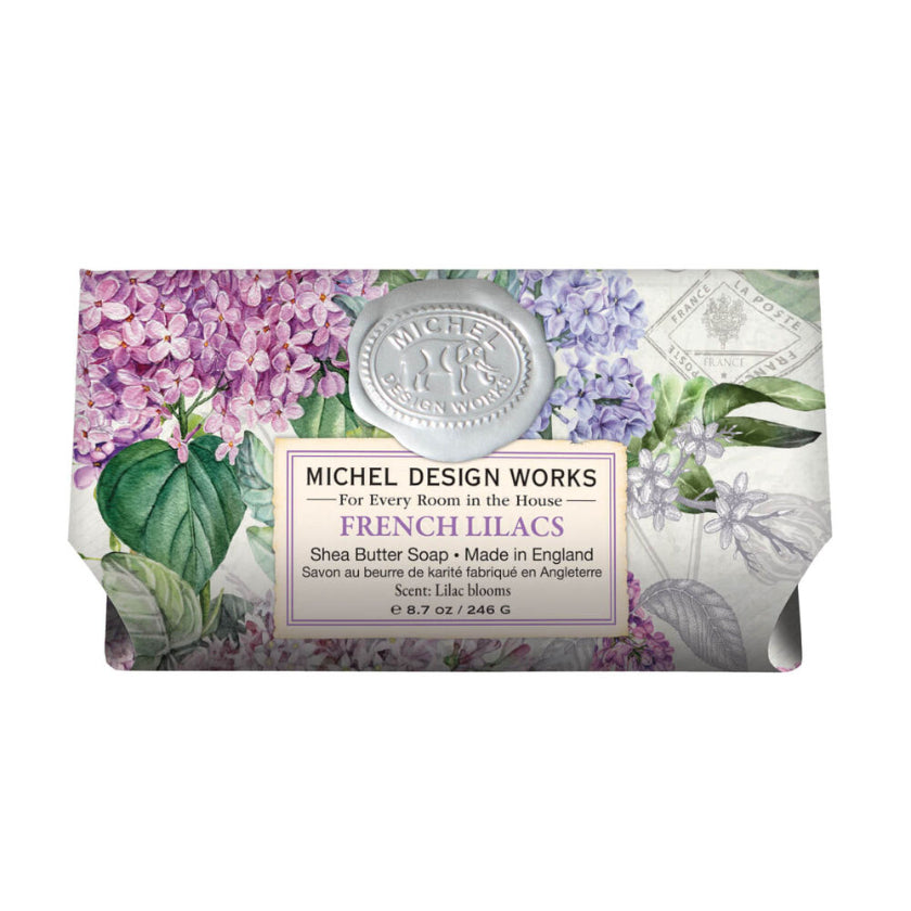 Michel Design Works - French Lilacs Large Bath Soap Bar