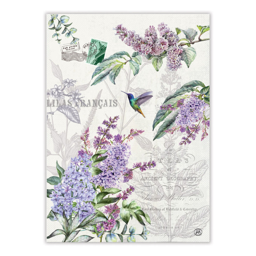 Michel Design Works - French Lilacs Kitchen Towel