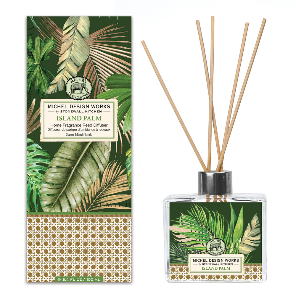 Michel Design Works - Island Palm Home Fragrance Reed Diffuser