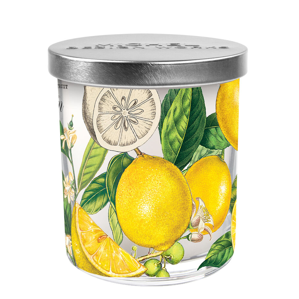 Michel Design Works - Lemon Basil Candle Jar with Lid