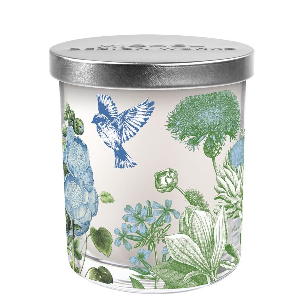 Michel Design Works - Cotton &amp; Linen Candle Jar with Lid
