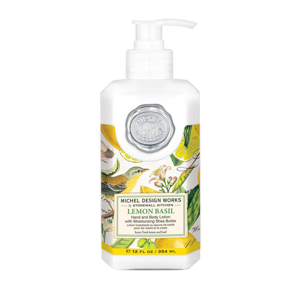 Michel Design Works - Lemon Basil Hand and Body Lotion