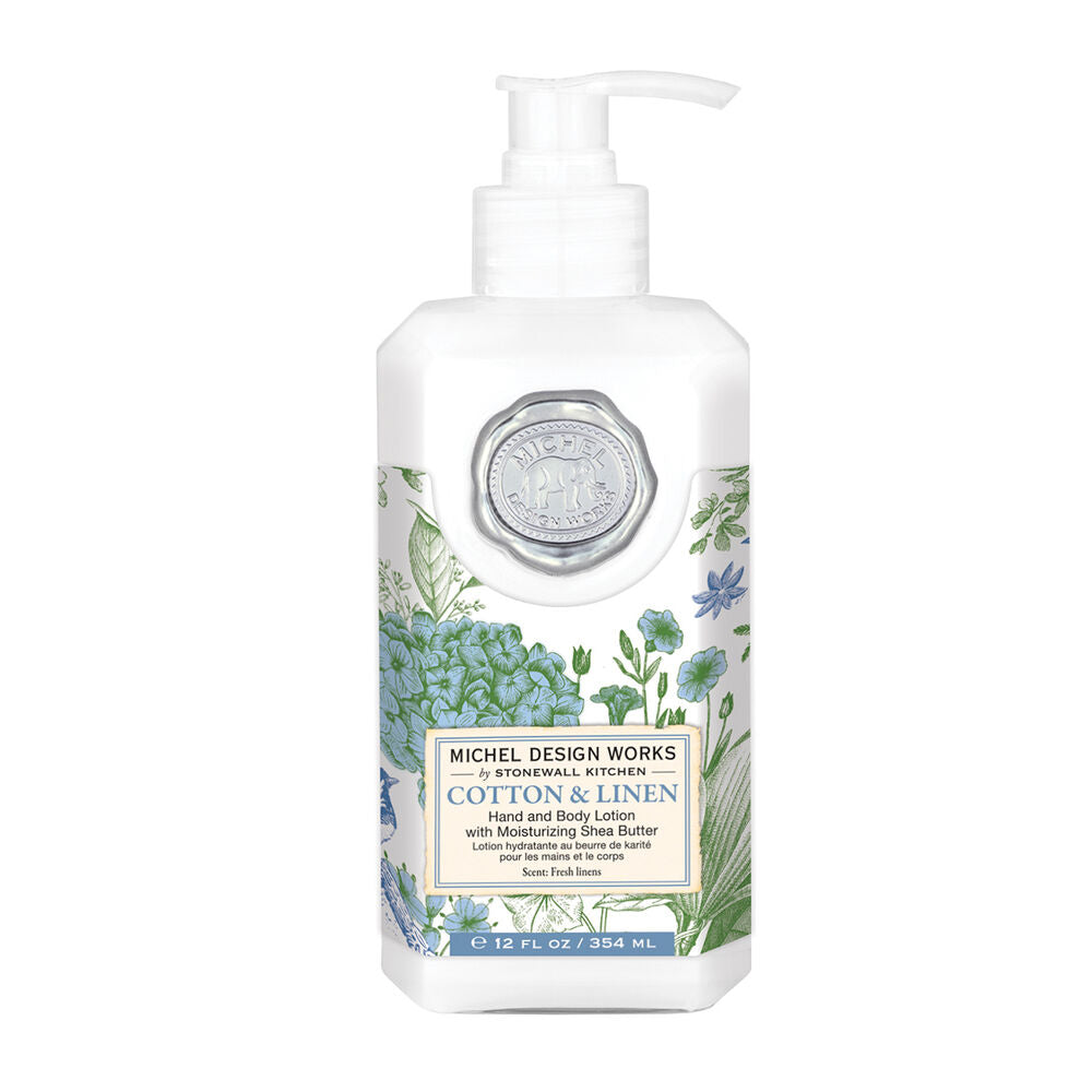 Michel Design Works - Cotton & Linen Hand and Body Lotion