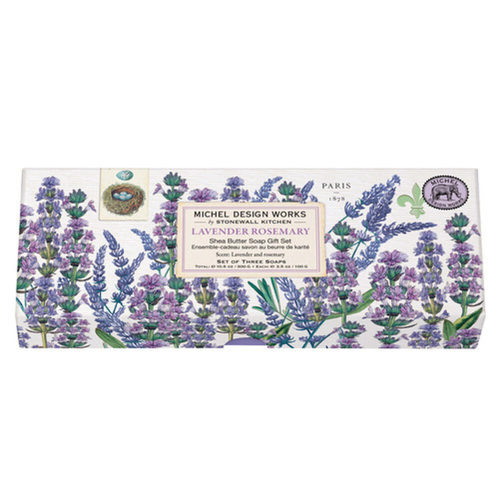 Michel Design Works - Lavender Rosemary Soap Gift Set