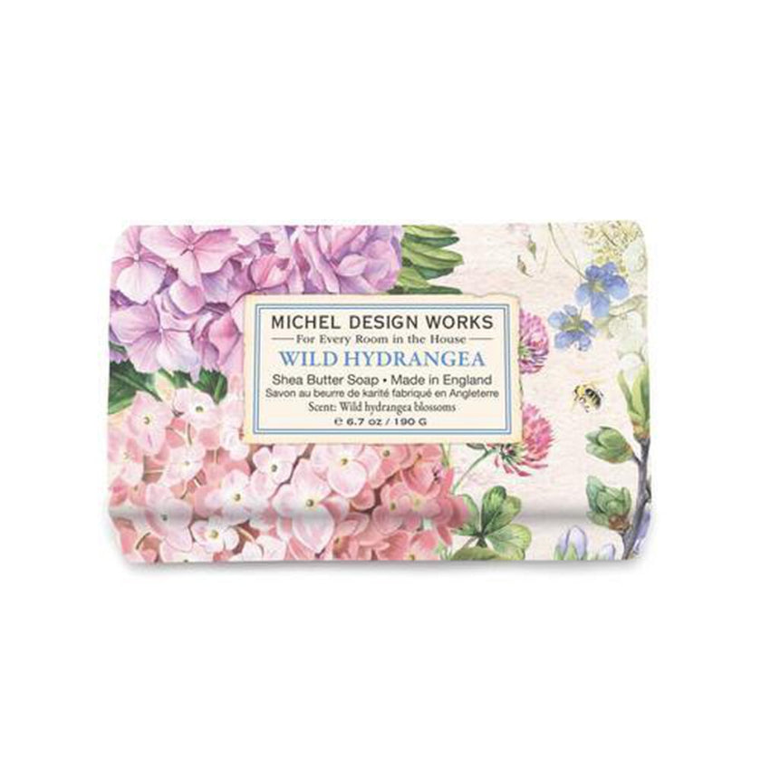 Michel Design Works - Wild Hydrangea Medium Bath Soap Bar