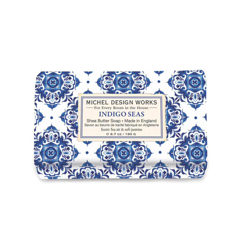 Michel Design Works - Indigo Seas Medium Bath Soap Bar