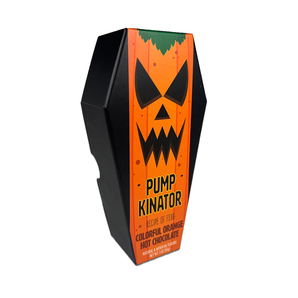 McStevens - Coffin Cafe "Pumpkinator" Colorful Orange Hot Chocolate