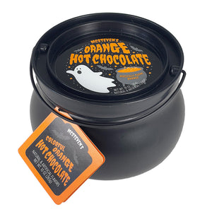 McStevens - Orange Hot Chocolate Cauldron w/ Ghost