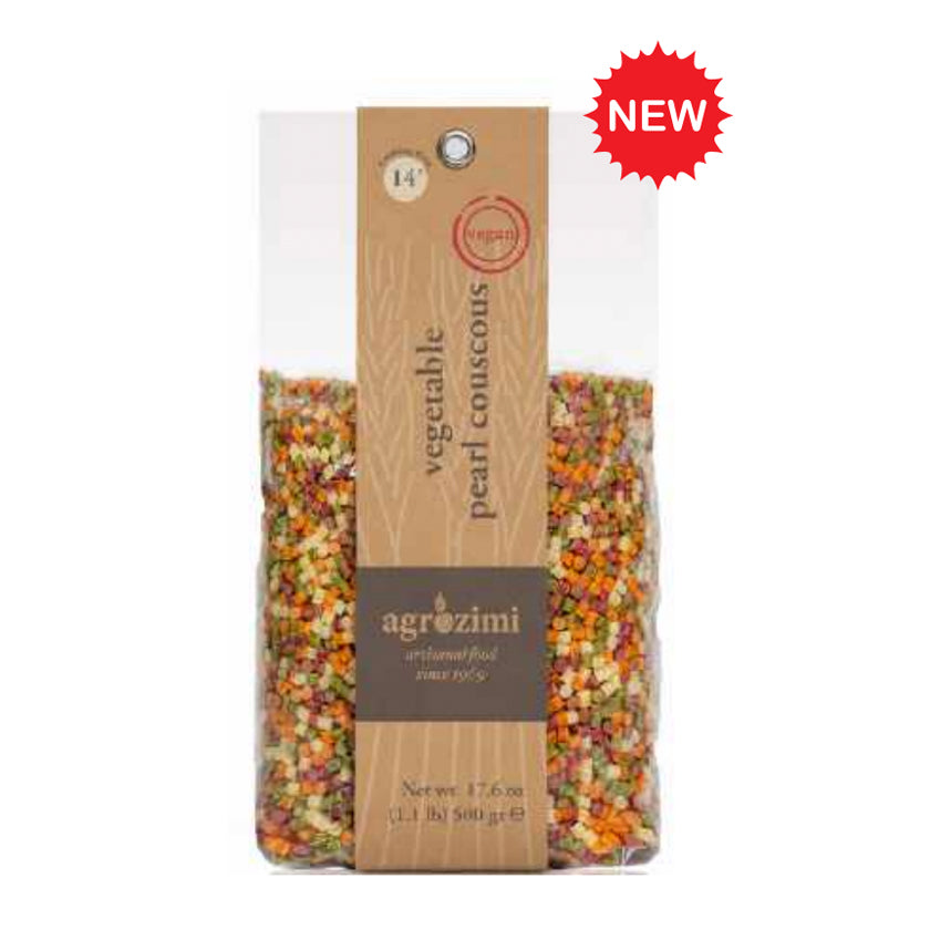 Agrozimi - Vegetable Pearl Couscous - 17.6 oz