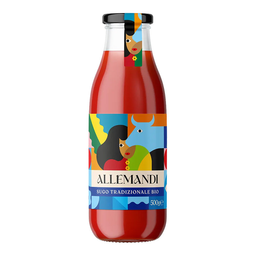 Allemandi - ORGANIC Traditional Marinara Sauce, 500g