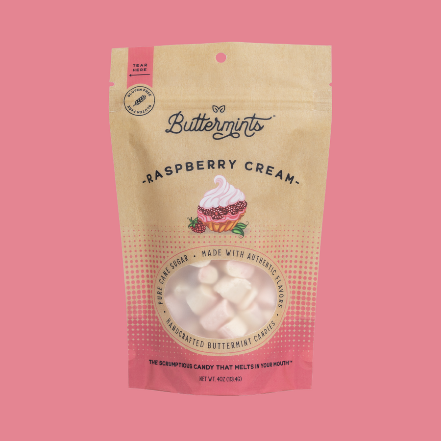 Buttermints - Raspberry Cream - 4oz