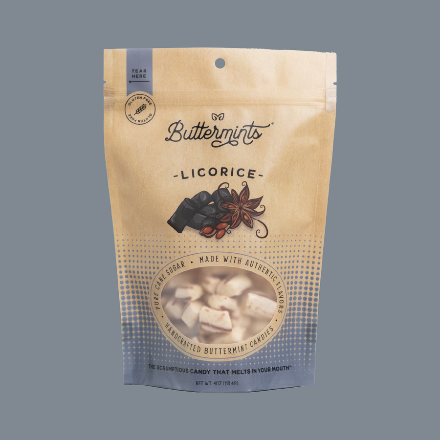 Buttermints - Licorice - 4oz