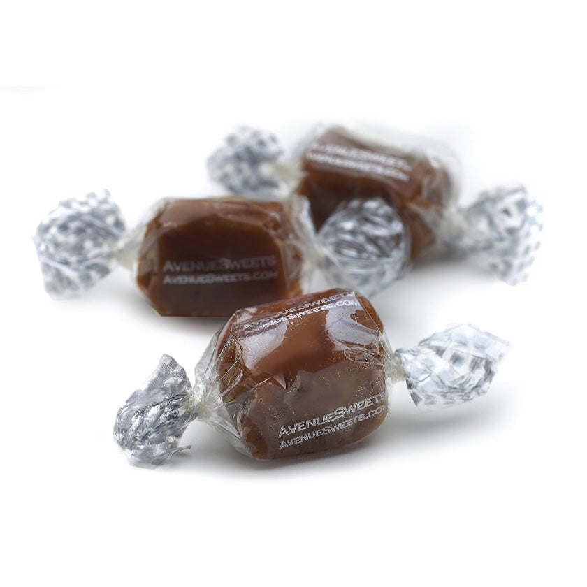 Avenue Sweets - Cappuccino Caramels - 1lb - Bulk