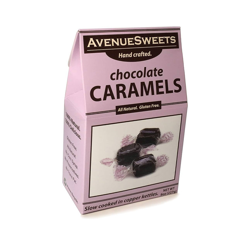 Avenue Sweets - Chocolate Caramels - 8oz - box