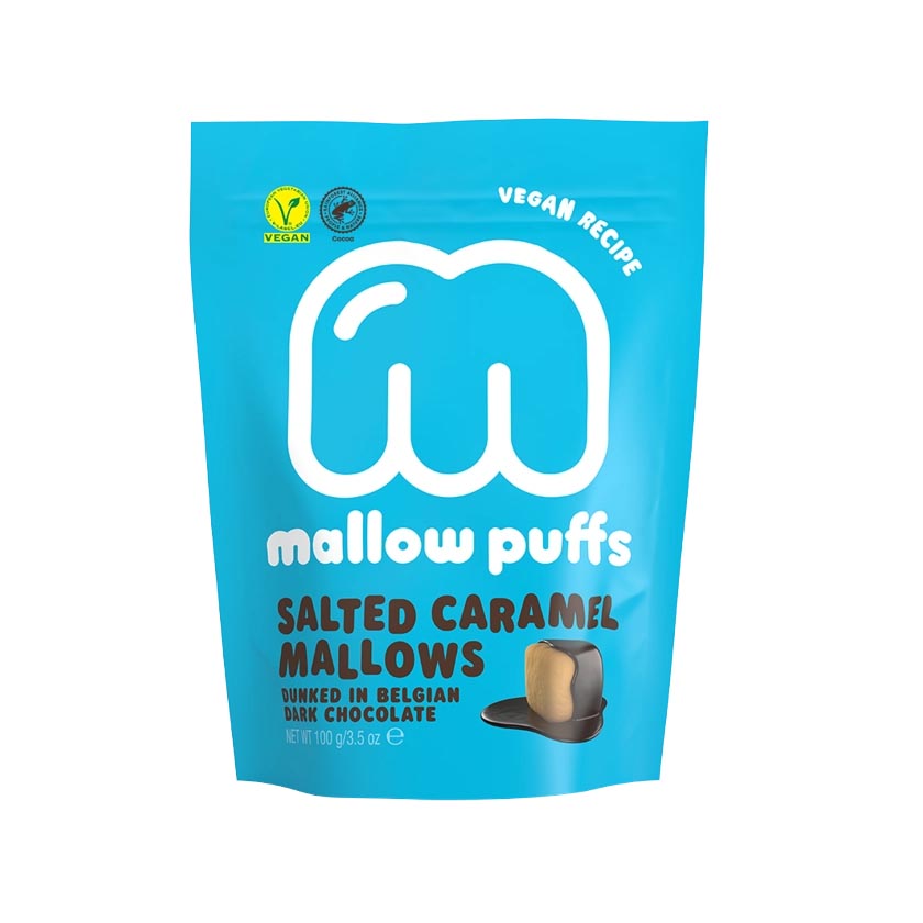 Barú - Mallow Puffs - Vegan Salted Caramel Mallow Bar
