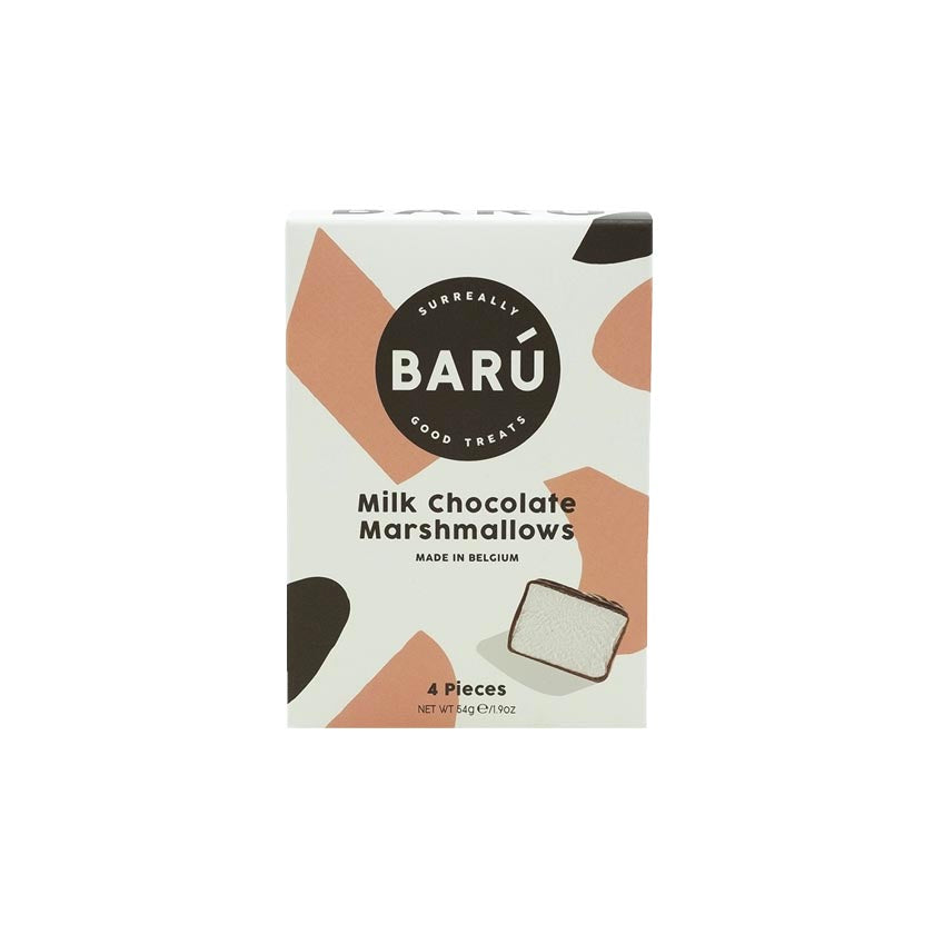 Barœ - Marshmallows - Milk Chocolate (4pc)
