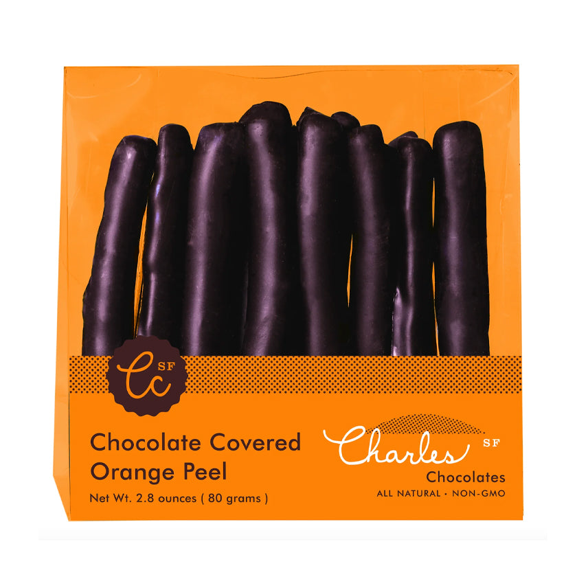 Charles Chocolates - Mini Treats - Chocolate Covered Orange Peel 2.8oz