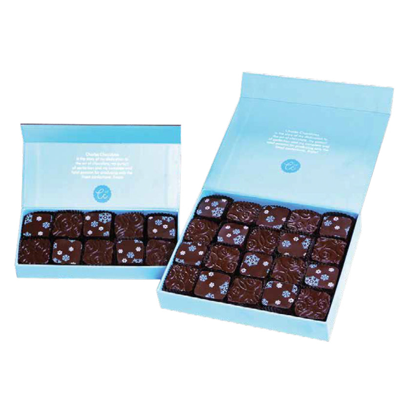Charles Chocolates - Seasonal Boxes - Winter Fleur de Sel Caramels