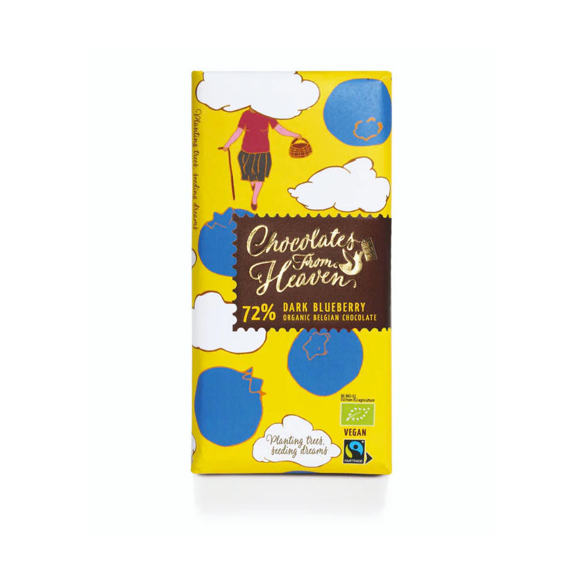 Chocolates From Heaven - Dark 72% Blueberry