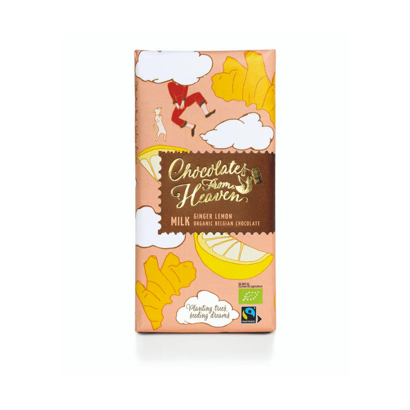 Chocolates From Heaven - Milk Chocolate, Ginger, Lemon