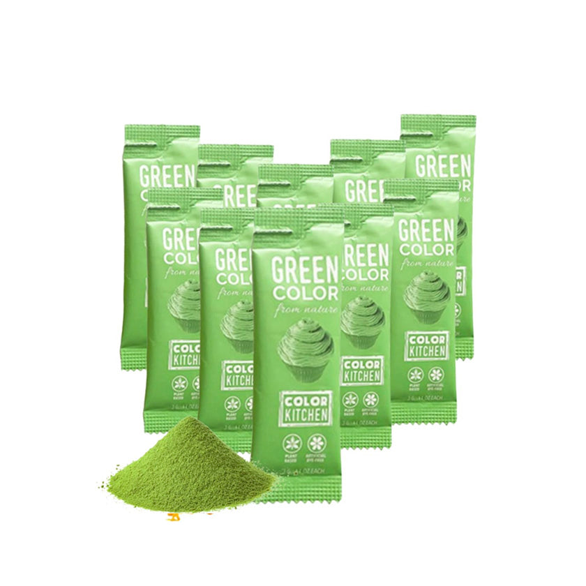 Color Kitchen - GREEN 10pk singles - 3g