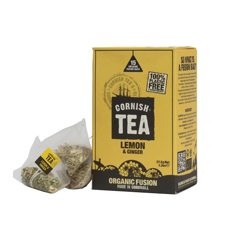 Cornish Tea - Lemon And Ginger Fusions - 1.3oz