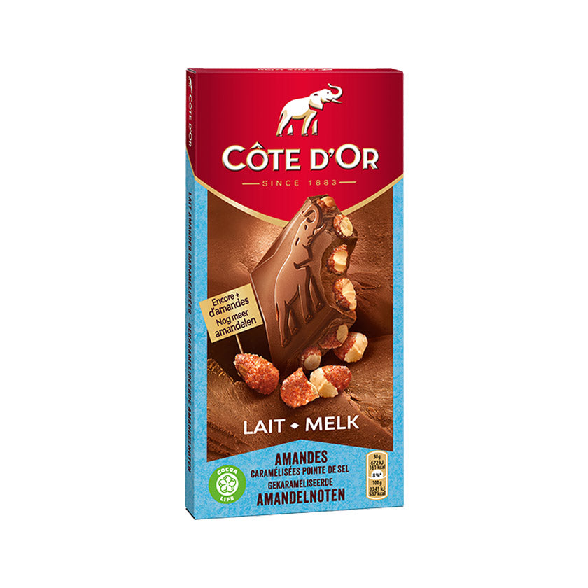 Côte D'Or - Milk Chocolate with Caramelized Almonds