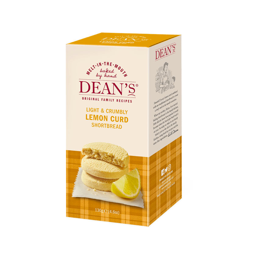Dean's - Lemon Curd Shortbread Rounds