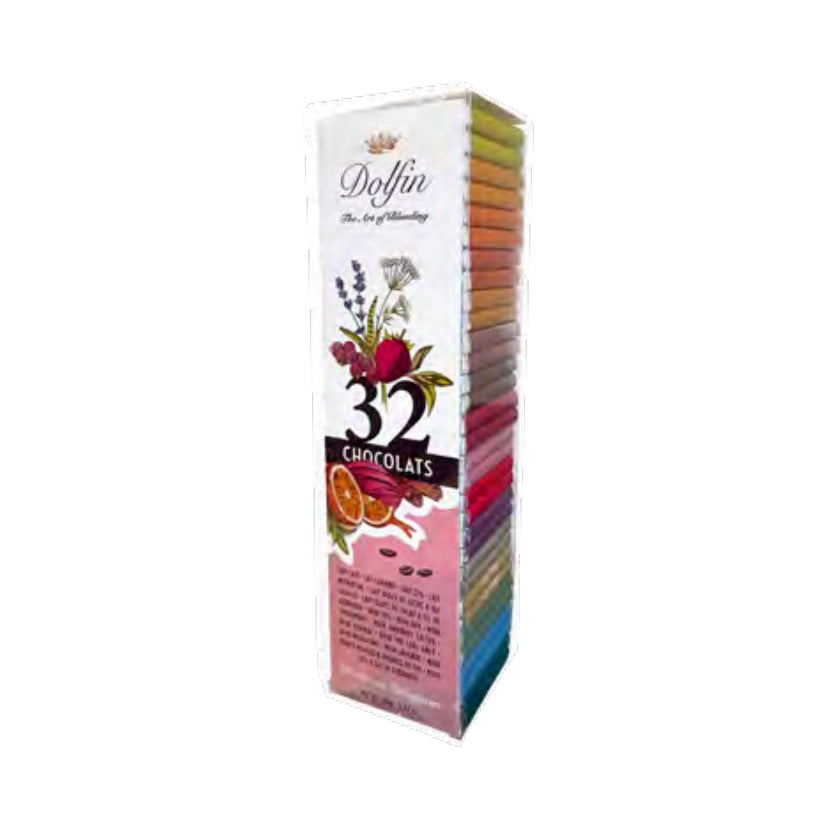 Dolfin - 32 piece box - Tower Gift set: 16 assorted 5g bars