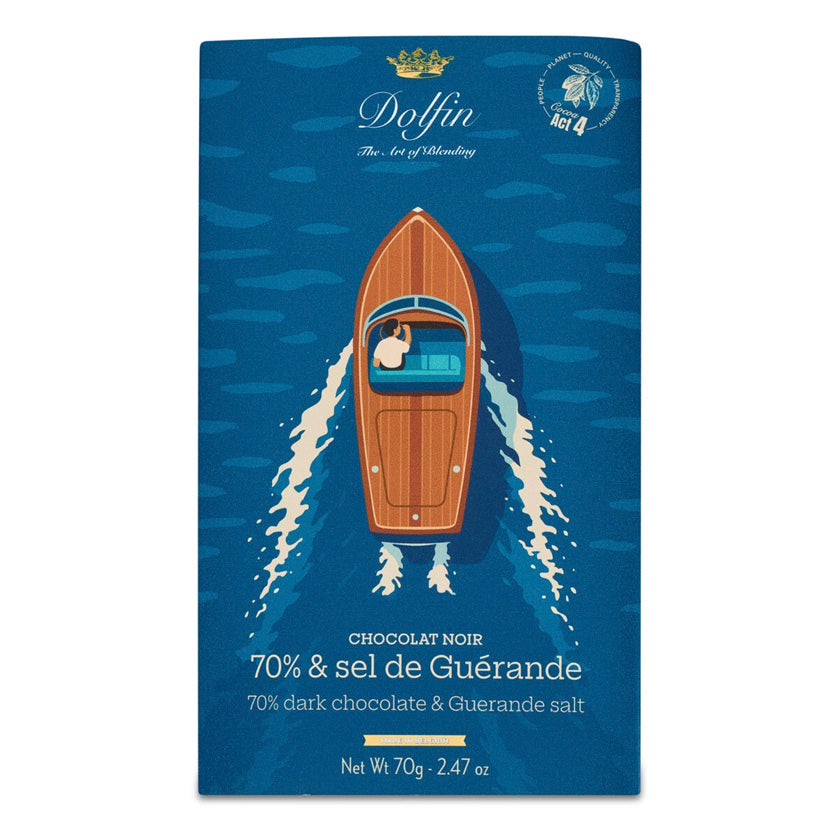 Dolfin Vintage Collection - Summer Dark 70% with Guérande Salt