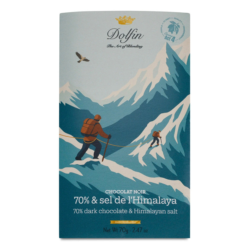Dolfin Vintage Collection - Winter 70% Dark with Himalayan Salt