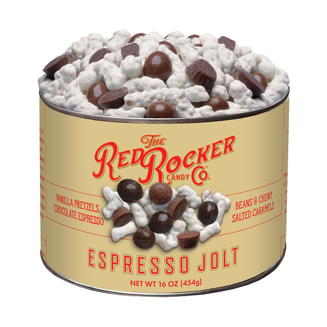 Red Rocker Candy - Signature Sweet Snack Mixes - Espresso Jolt 16oz