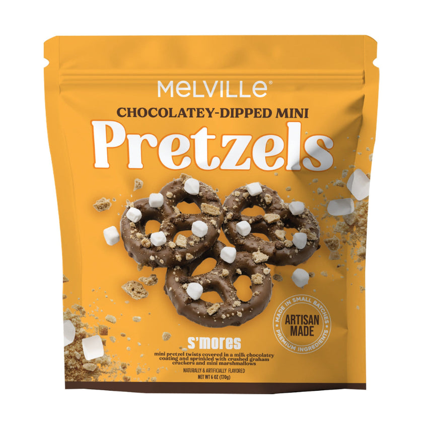 Melville - S'mores Mini Pretzels - Bag