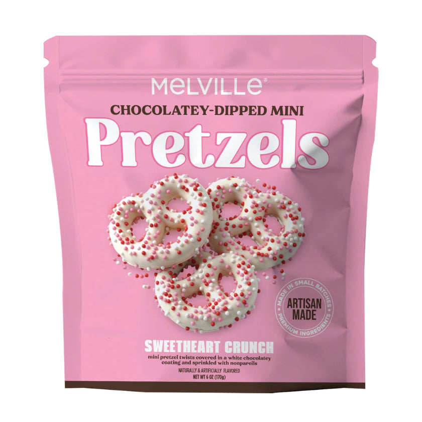 Melville - Mini Sweetheart Pretzels - Bag