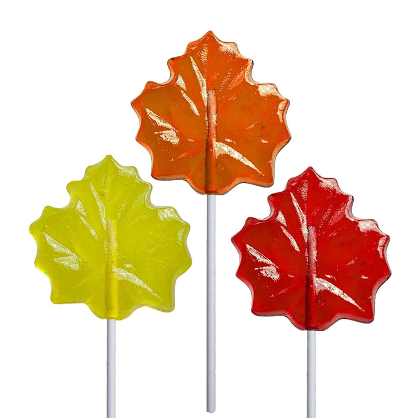 Melville - Old Tyme Barley Lollipops - Maple Leaf Assts - Bulk