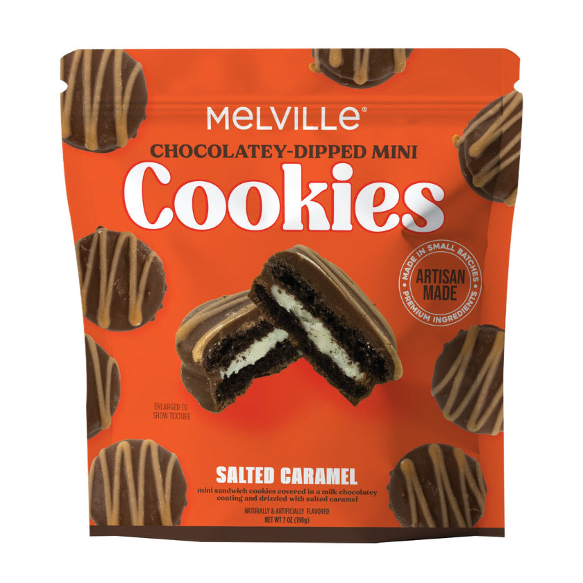 Melville - Salted Caramel Mini Cookies - Bag