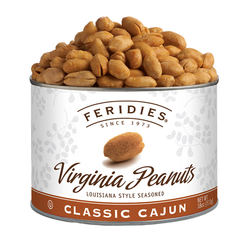 Feridies - Can - 18oz Cajun Virginia Peanuts